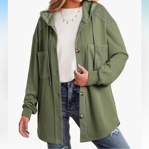 Olive Green Women's Hoodie